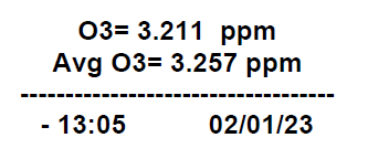 美國2B臭氧檢測儀平均時間如何設(shè)置